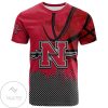 Nicholls State Colonels All Over Print T-shirt Men’s Basketball Net Grunge Pattern – NCAA