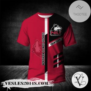 Northern Illinois Huskies Personalized Custom Text All Over Print T-shirt  – NCAA