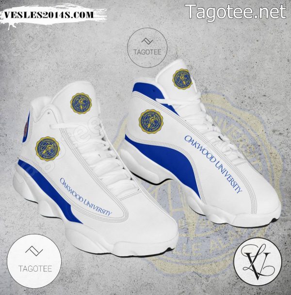 Oakwood University Logo Air Jordan 13 Shoes