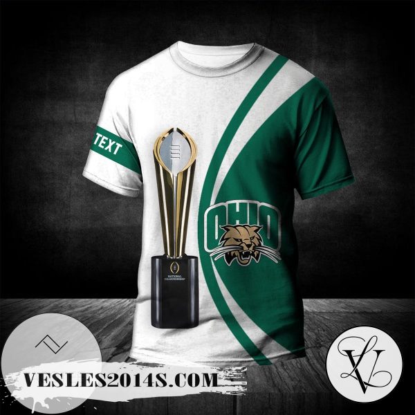 Ohio Bobcats All Over Print T-shirt 2022 National Champions Legendary – NCAA