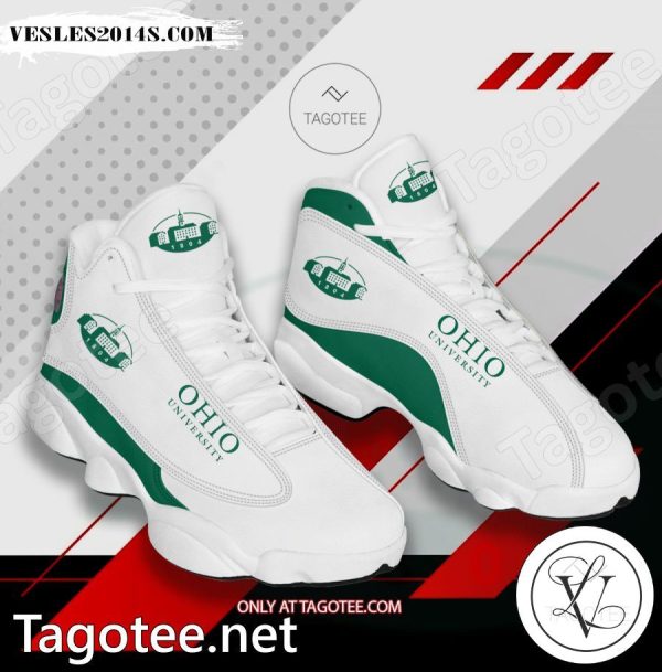 Ohio University Logo Air Jordan 13 Shoes