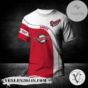 Okotoks Dawgs T-shirt Curve Personalized Custom Text  – CA BASEBALL