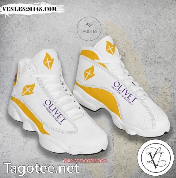 Olivet Nazarene University Logo Air Jordan 13 Shoes