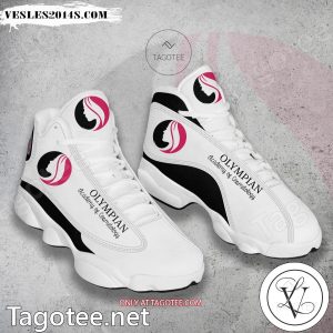 Olympian Academy of Cosmetology Logo Air Jordan 13 Shoes