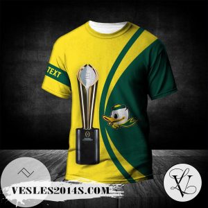 Oregon Ducks All Over Print T-shirt 2022 National Champions Legendary – NCAA