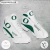 Oregon Ducks NCAA Logo Air Jordan 13 Shoes