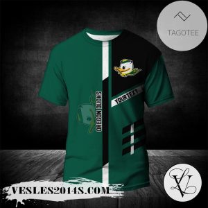 Oregon Ducks Personalized Custom Text All Over Print T-shirt  – NCAA