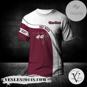 Ottawa Gee Gees T-shirt Curve Personalized Custom Text  – CA CIS