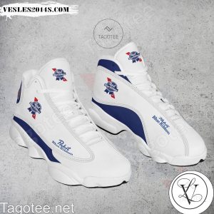 Pabst Blue Ribbon Logo Air Jordan 13 Shoes