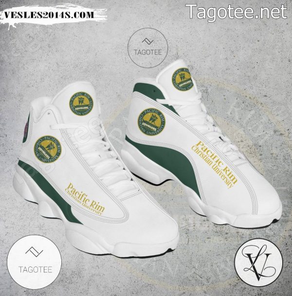 Pacific Rim Christian University Logo Air Jordan 13 Shoes