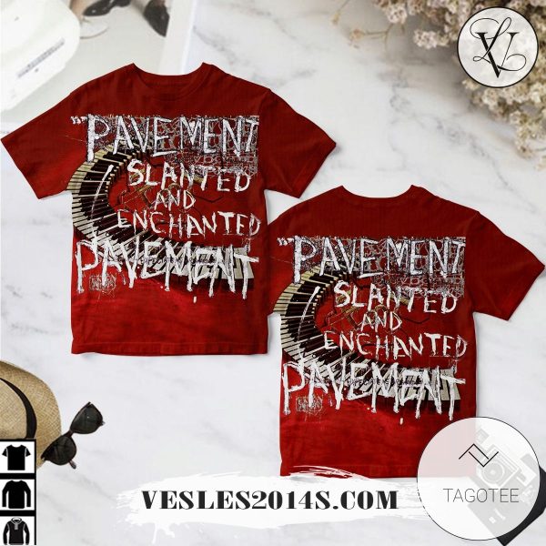 Pavement Slanted And Enchanted Album Cover Shirt For Fans