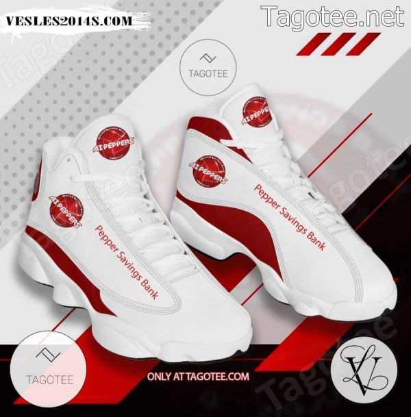 Pepper Savings Bank Women Volleyball Air Jordan 13 Shoes