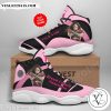 Personalized Wonder Woman Breast Cancer Awareness White Pink Air Jordan 13 Shoes