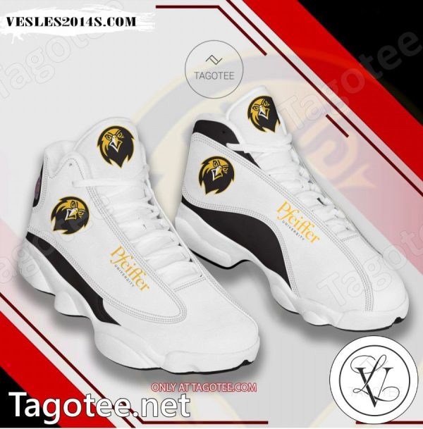 Pfeiffer University Logo Air Jordan 13 Shoes