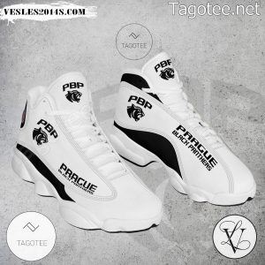 Prague Black Panthers Logo Air Jordan 13 Shoes