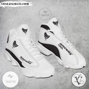 Raiders Tirol Logo Air Jordan 13 Shoes