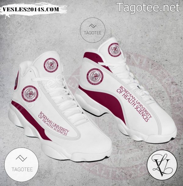 Roseman University of Health Sciences Logo Air Jordan 13 Shoes