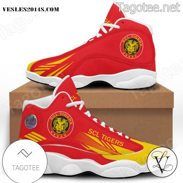 SCL Tigers Club Air Jordan 13 Shoes