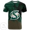 Sacramento State Hornets All Over Print T-shirt Men’s Basketball Net Grunge Pattern – NCAA