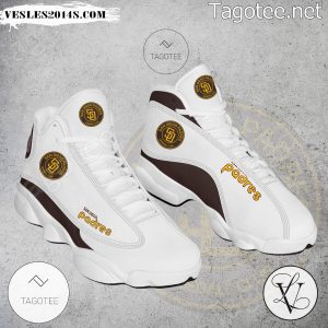 San Diego Padres Logo Air Jordan 13 Shoes