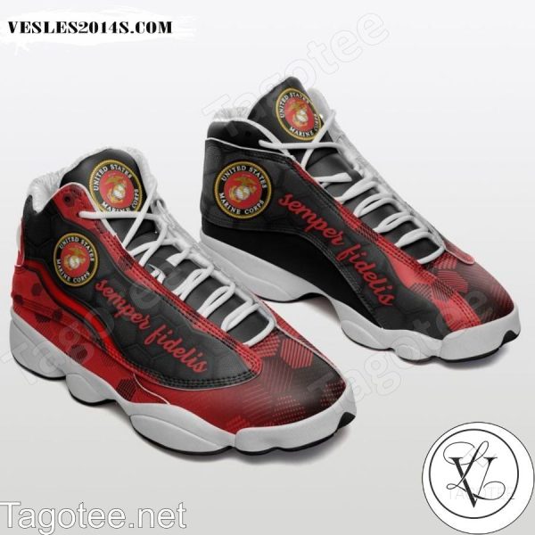 Semper Fidelis United States Marine Air Jordan 13 Shoes