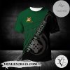 Sherbrooke Vert et Or T-Shirt Celtic Custom Text  – CA CIS