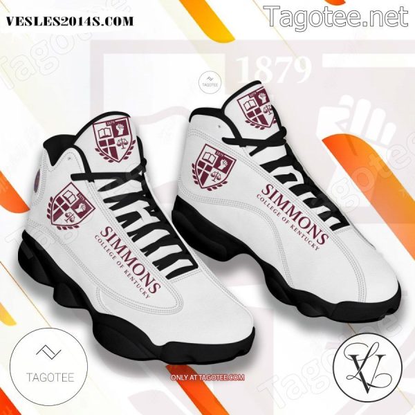 Simmons College of Kentucky Logo Air Jordan 13 Shoes