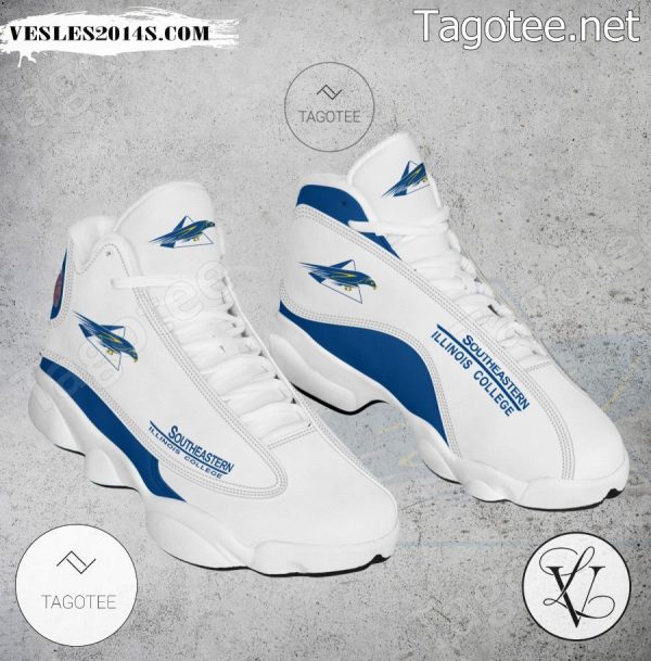 Southeastern Illinois College Logo Air Jordan 13 Shoes