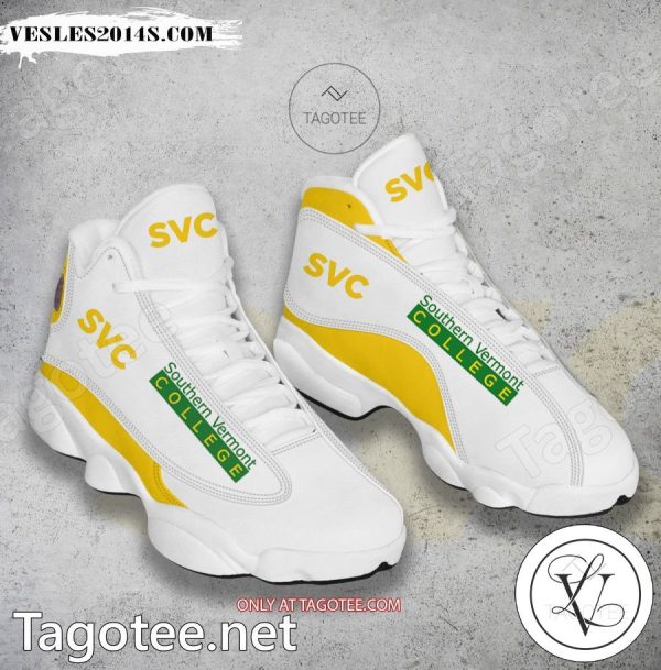 Southern Vermont College Logo Air Jordan 13 Shoes