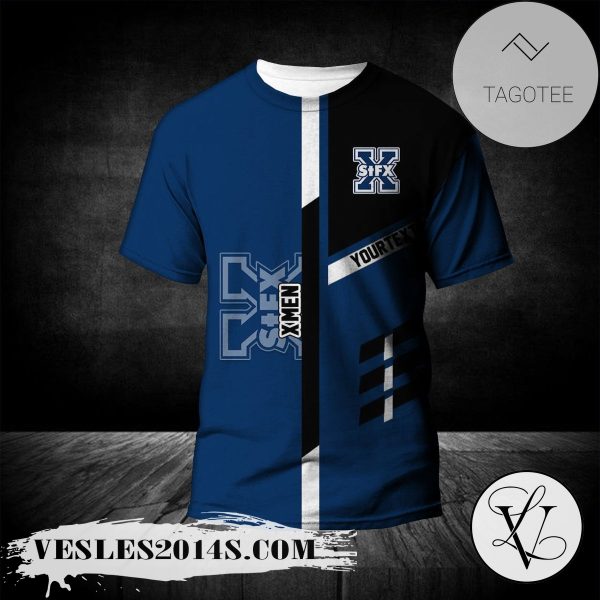 St. Francis Xavier X-Men T-Shirt Personalized Custom Text  – CA CIS