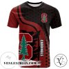 Stanford Cardinal All Over Print T-shirt My Team Sport Style – NCAA