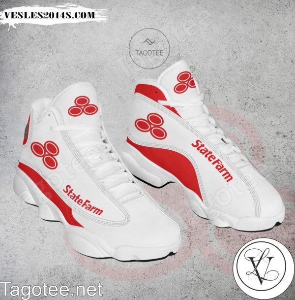 State Farm Insurance Logo Air Jordan 13 Shoes