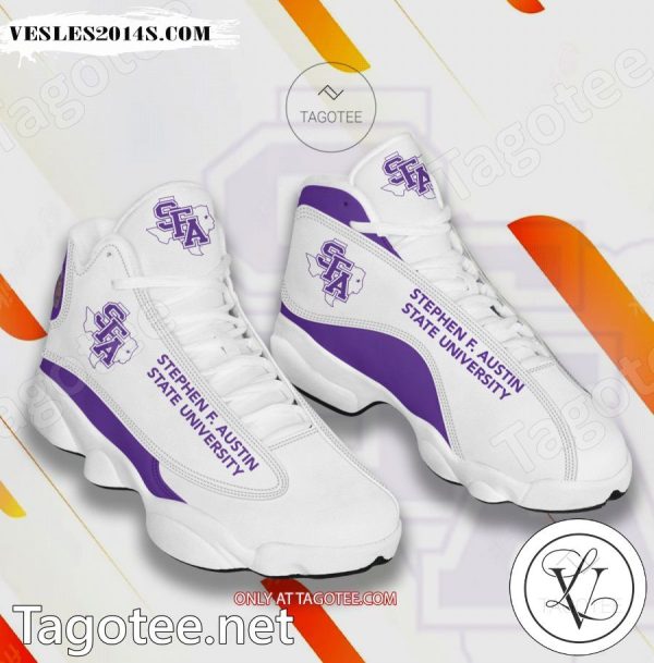 Stephen F Austin State University Logo Air Jordan 13 Shoes