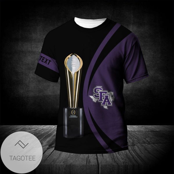 Stephen F. Austin Lumberjacks All Over Print T-shirt 2022 National Champions Legendary – NCAA