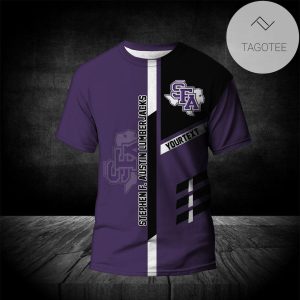 Stephen F. Austin Lumberjacks Personalized Custom Text All Over Print T-shirt  – NCAA