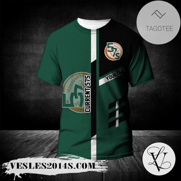 Swift Current 57s T-Shirt Personalized Custom Text  – CA BASEBALL