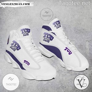 TCU NCAA Logo Air Jordan 13 Shoes