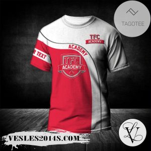 TFC Academy T-shirt Curve Personalized Custom Text  – CA SOCCER