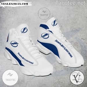 Tampa Bay Lightning Logo Air Jordan 13 Shoes