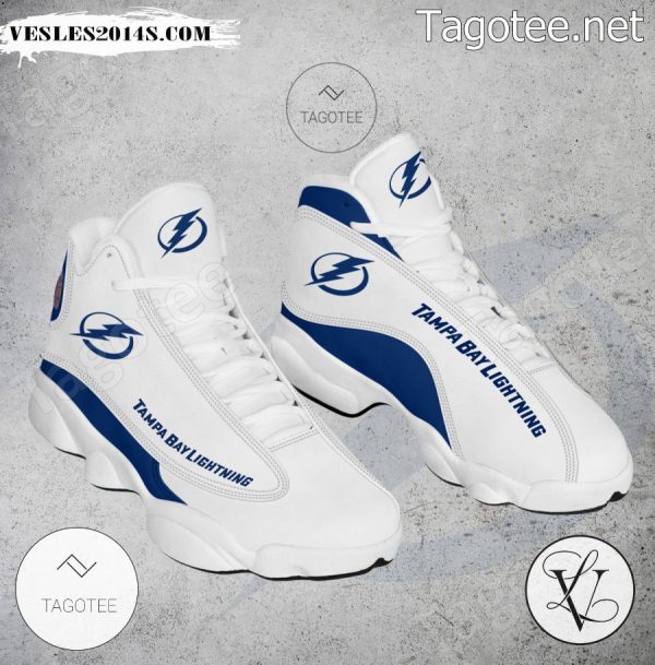 Tampa Bay Lightning Logo Air Jordan 13 Shoes