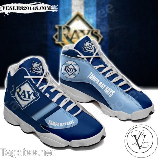 Tampa Bay Rays Blue Air Jordan 13 Shoes