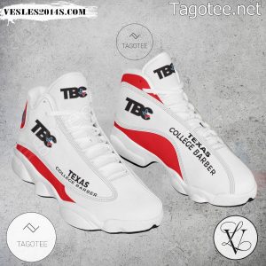 Texas Barber College Logo Air Jordan 13 Shoes