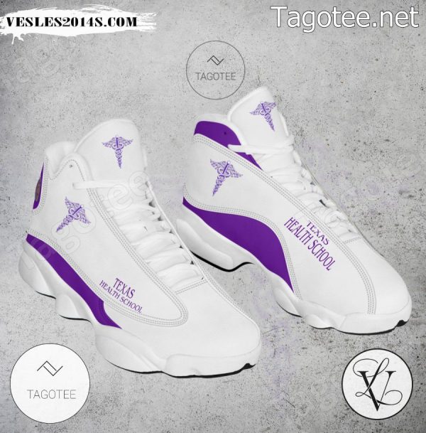 Texas Health School Logo Air Jordan 13 Shoes