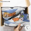 Tom And Jerry Blue Air Jordan 13 Shoes