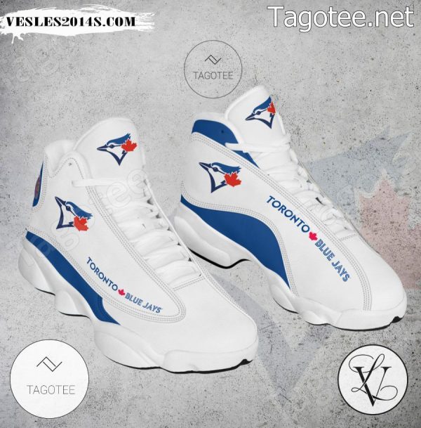 Toronto Blue Jays Logo Air Jordan 13 Shoes