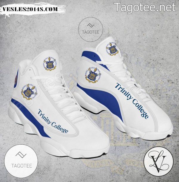 Trinity College Logo Air Jordan 13 Shoes