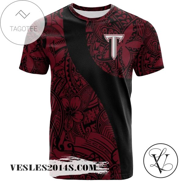 Troy Trojans All Over Print T-shirt Polynesian   – NCAA