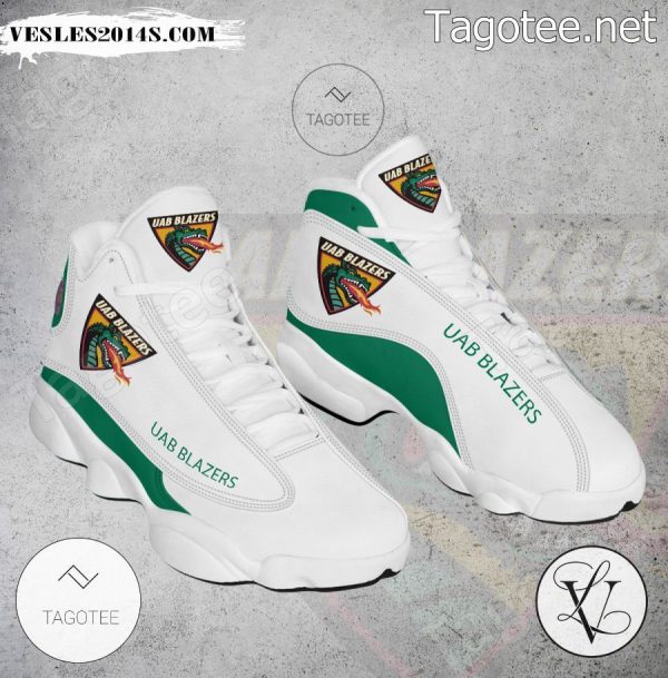 UAB Blazers NCAA Logo Air Jordan 13 Shoes