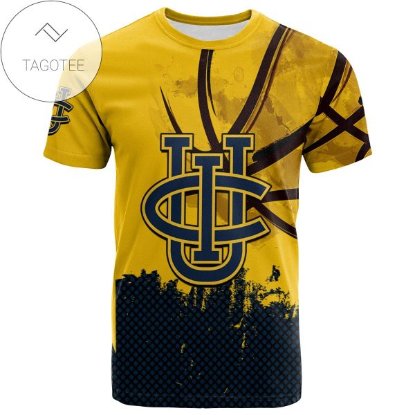 UC Irvine Anteaters All Over Print T-shirt Men’s Basketball Net Grunge Pattern – NCAA