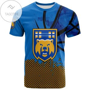 UC Riverside Highlanders All Over Print T-shirt Men’s Basketball Net Grunge Pattern – NCAA